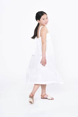Embroidered cotton voile dress | Chloé Kids