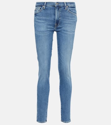 Slim Illusion Luxe high-rise skinny jeans | 7 For All Mankind