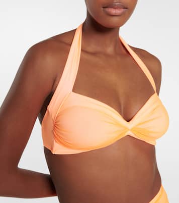 Top de bikini Bill Bra con cuello halter | Norma Kamali