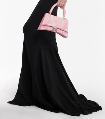 Vestido largo en mezcla de algodón | Balenciaga