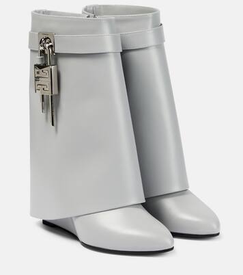Bottines Shark Lock en cuir | Givenchy