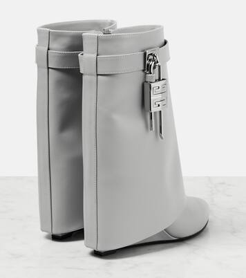 Bottines Shark Lock en cuir | Givenchy