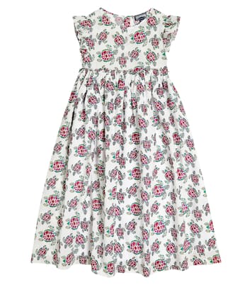 Bedrucktes Kleid aus Baumwolle | Vilebrequin Kids