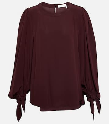 Bluse aus Crêpe de Chine aus Seide | Chloé