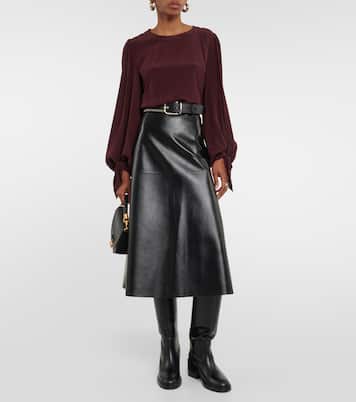 Bluse aus Crêpe de Chine aus Seide | Chloé