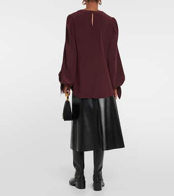 Bluse aus Crêpe de Chine aus Seide | Chloé