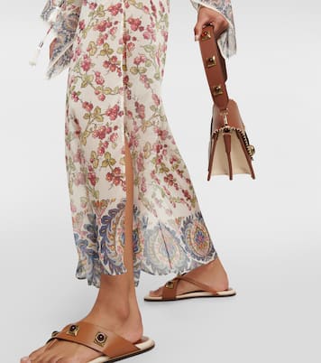 Printed high-rise pants | Etro