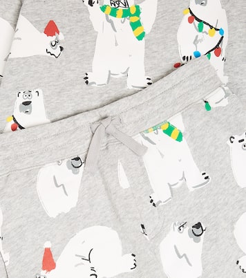 Printed cotton jersey sweater and sweatpants | Stella McCartney Kids