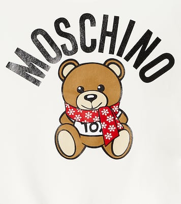 Felpa Teddy Bear in misto cotone | Moschino Kids