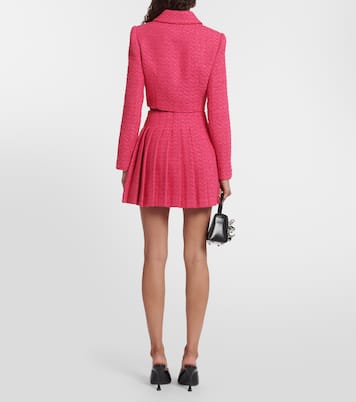 Cropped bouclé jacket | Self-Portrait