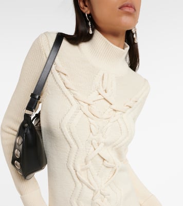 Atina cable-knit wool-blend minidress | Isabel Marant