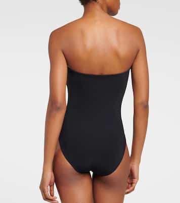 Costume intero Alula a fascia con fiocco | Karla Colletto