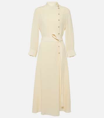 Robe midi en soie | Chloé
