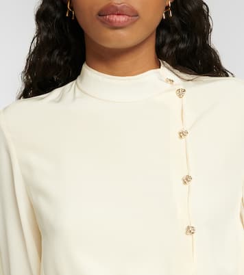 Robe midi en soie | Chloé