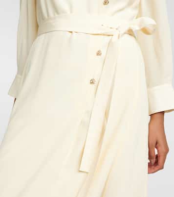 Robe midi en soie | Chloé