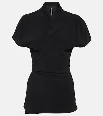 Top Laura de crepé de mezcla de seda | Rick Owens