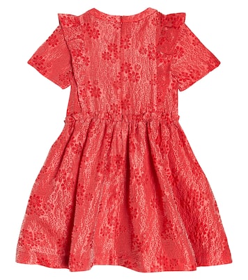 Verziertes Kleid aus Jacquard | Self-Portrait Kids