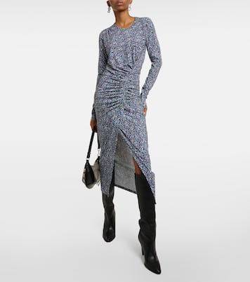 Vestido midi Jelina de jersey floral | Marant Etoile