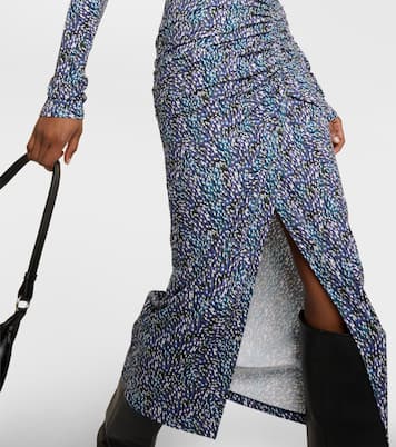 Vestido midi Jelina de jersey floral | Marant Etoile