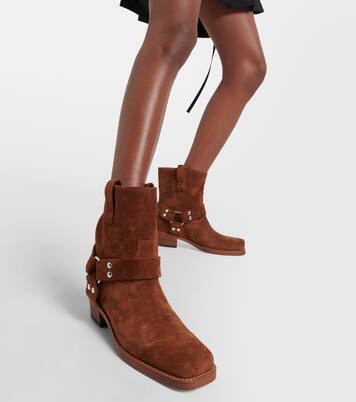 Roxy 45 suede biker boots | Paris Texas