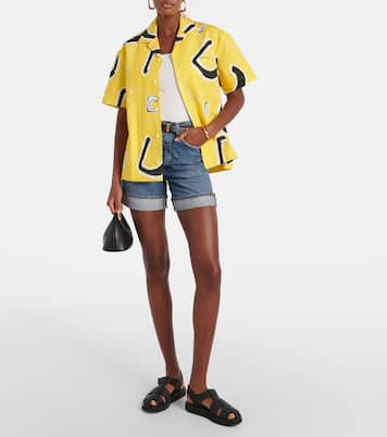 Shorts di jeans Dame a vita alta | Agolde