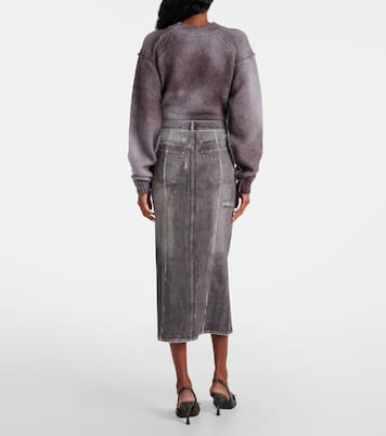 Denim midi skirt | Acne Studios