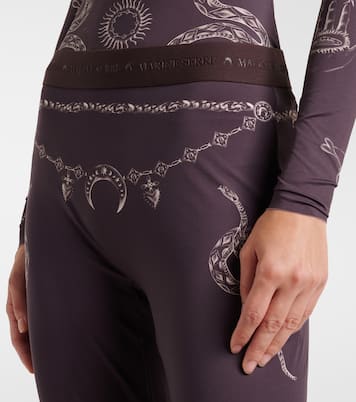 Printed jersey tights | Marine Serre