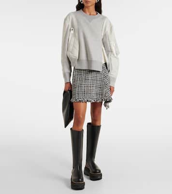 Bottes en cuir à plateforme | Sacai