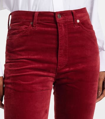 Pantaloni slim in velluto a coste a vita alta | 7 For All Mankind