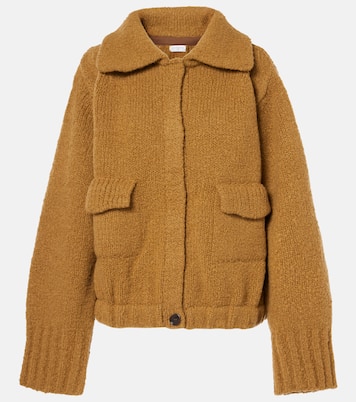 満点の Wool cardigan in brown - Dries Van Noten | Mytheresa トップス