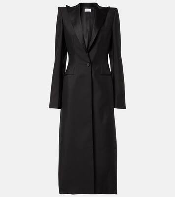 Cappotto in lana e seta | McQueen