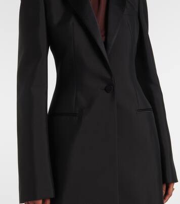 Cappotto in lana e seta | McQueen