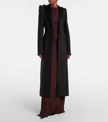 Cappotto in lana e seta | McQueen
