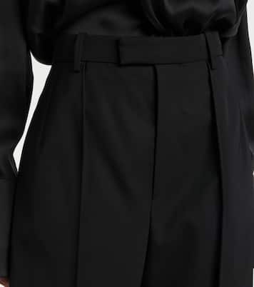 x RHW Web wool wide-leg pants | Wardrobe.NYC