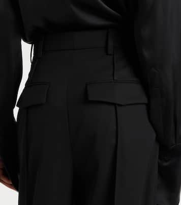 x RHW Web wool wide-leg pants | Wardrobe.NYC