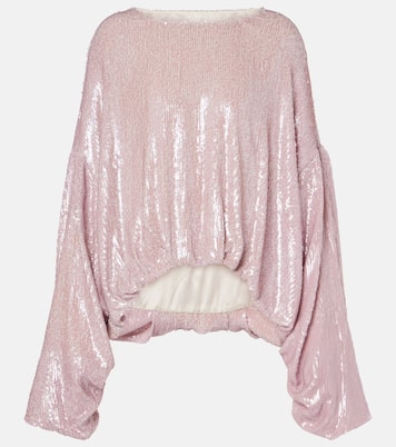 Top mit Pailletten | Dries Van Noten