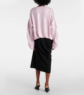 Top mit Pailletten | Dries Van Noten