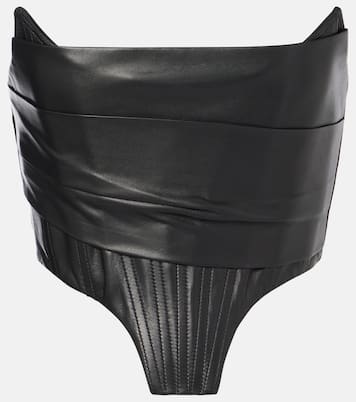 Corsetto in pelle | Alex Perry
