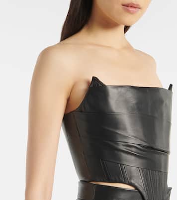 Corsetto in pelle | Alex Perry