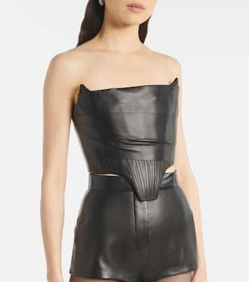Corsetto in pelle | Alex Perry