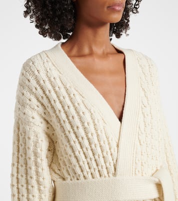 Wool wrap cardigan | Alaïa