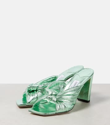 Mules Avenue 85 en cuir  | Jimmy Choo