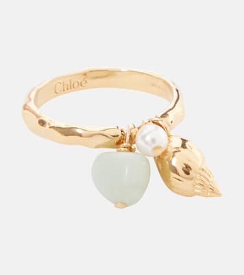 Ring Shells mit Zierperlen | Chloé