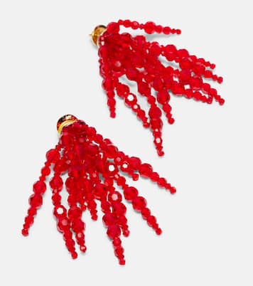 Orecchini pendenti con perline   | Simone Rocha