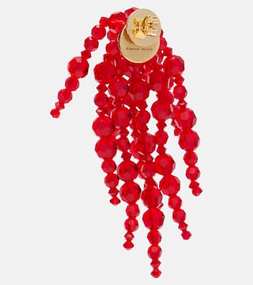 Orecchini pendenti con perline   | Simone Rocha