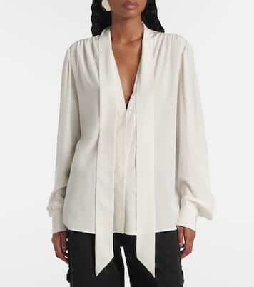 Blusa in seta crêpe de chine | Tom Ford