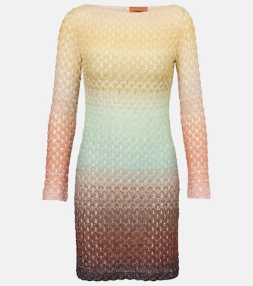 Dyed lamé minidress | Missoni
