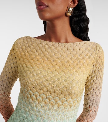 Dyed lamé minidress | Missoni