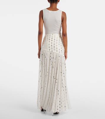 Verziertes Maxikleid | Xu Zhi
