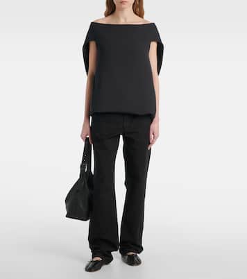 Pallenberg off-shoulder top | The Row